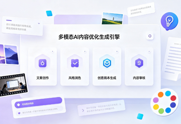 云溪区AI智能内容优化创新 多模态生成技术丰富数字内容创作生态